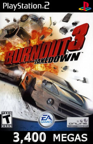 Burnout 3 - Takedown - PS2.
