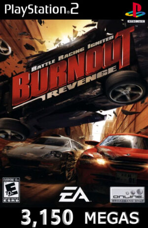 Burnout - Revenge - PS2.