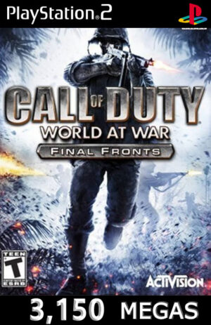 Call of Duty - World at War Final Fronts - PS2.