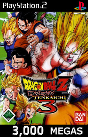 Dragon Ball Z Budokai Tenkaichi 3 - PS2.