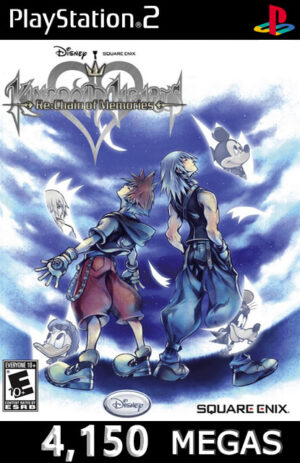 Kingdom Hearts Re-Chain of Memories - PS2.