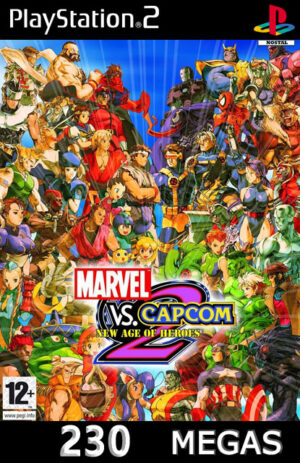 Marvel vs. Capcom 2 - New Age of Heroes - PS2.