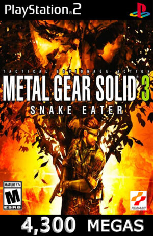 Metal Gear Solid 3 Snake Eater - PS2.