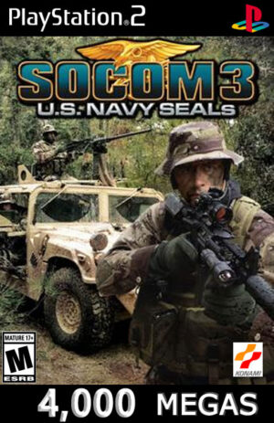 SOCOM 3 U.S. Navy SEALs - PS2.