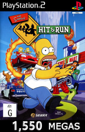 The Simpsons Hit Run - PS2.