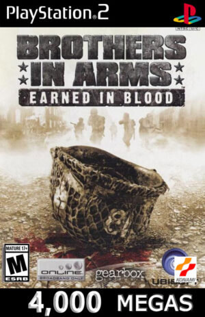 Brothers in Arms Earned in Blood - PS2.