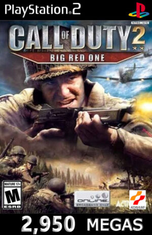 Call of Duty 2 Big Red One - PS2.