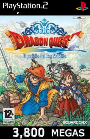 Dragon Quest El Periplo del Rey Maldito - PS2.