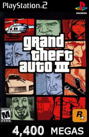 Grand Theft Auto 3 - PS2.