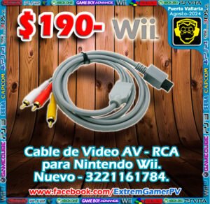 Cable AV Wii