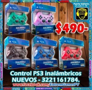 Control Playstation 3 Inalámbrico